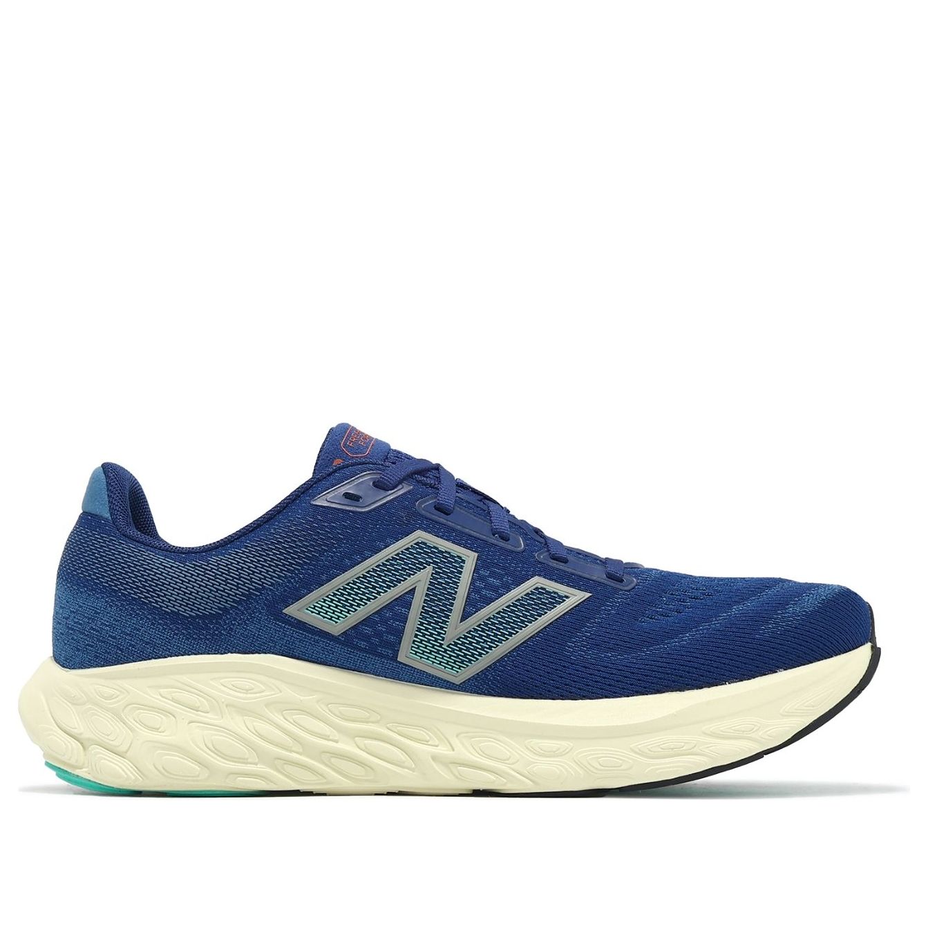 New Balance Men's Fresh Foam X 880v14 Shoe - Inkwell with Cyber Jade and Dark Silver Metallic