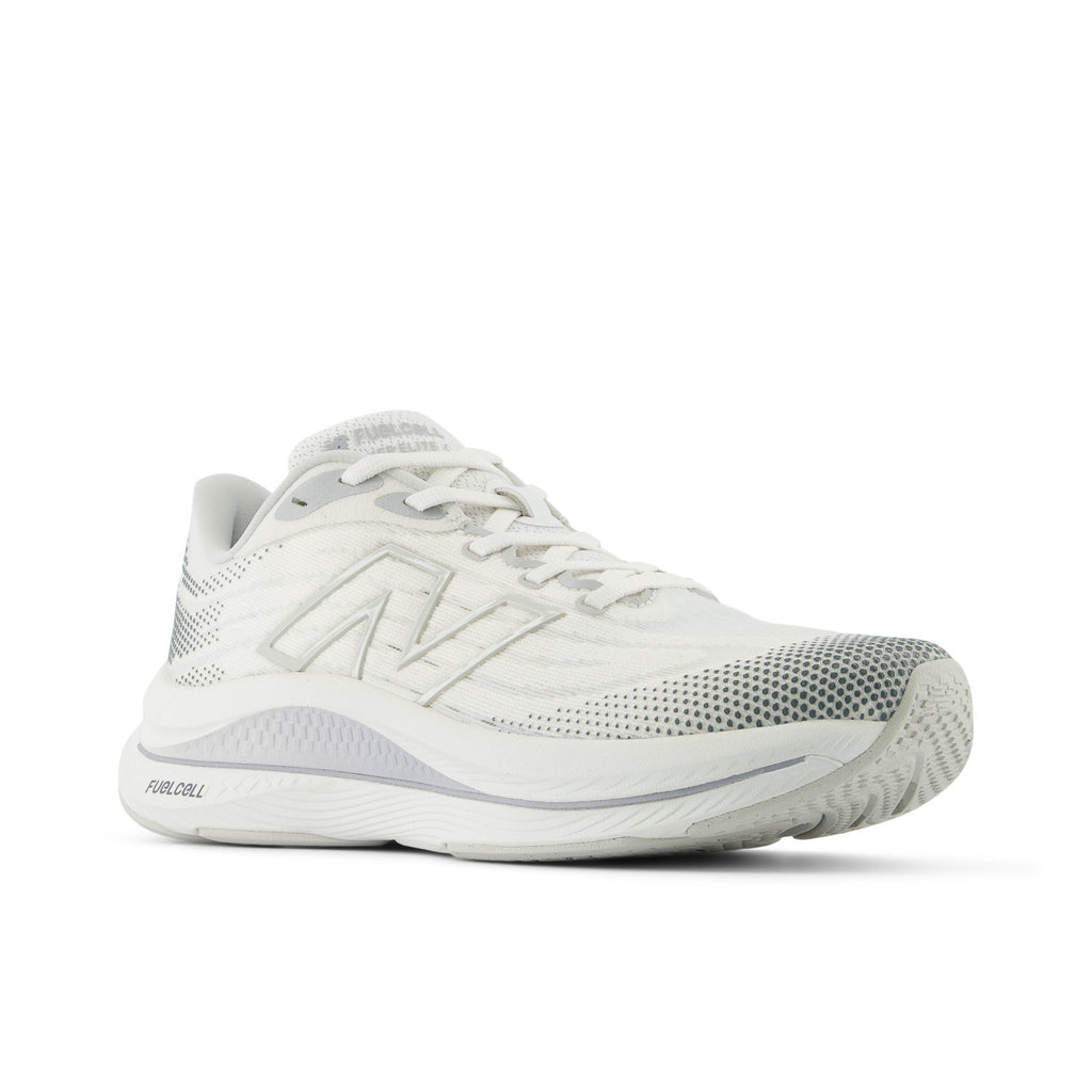 New Balance Women's FuelCell Walker Elite Sneaker - White with Grey Matter