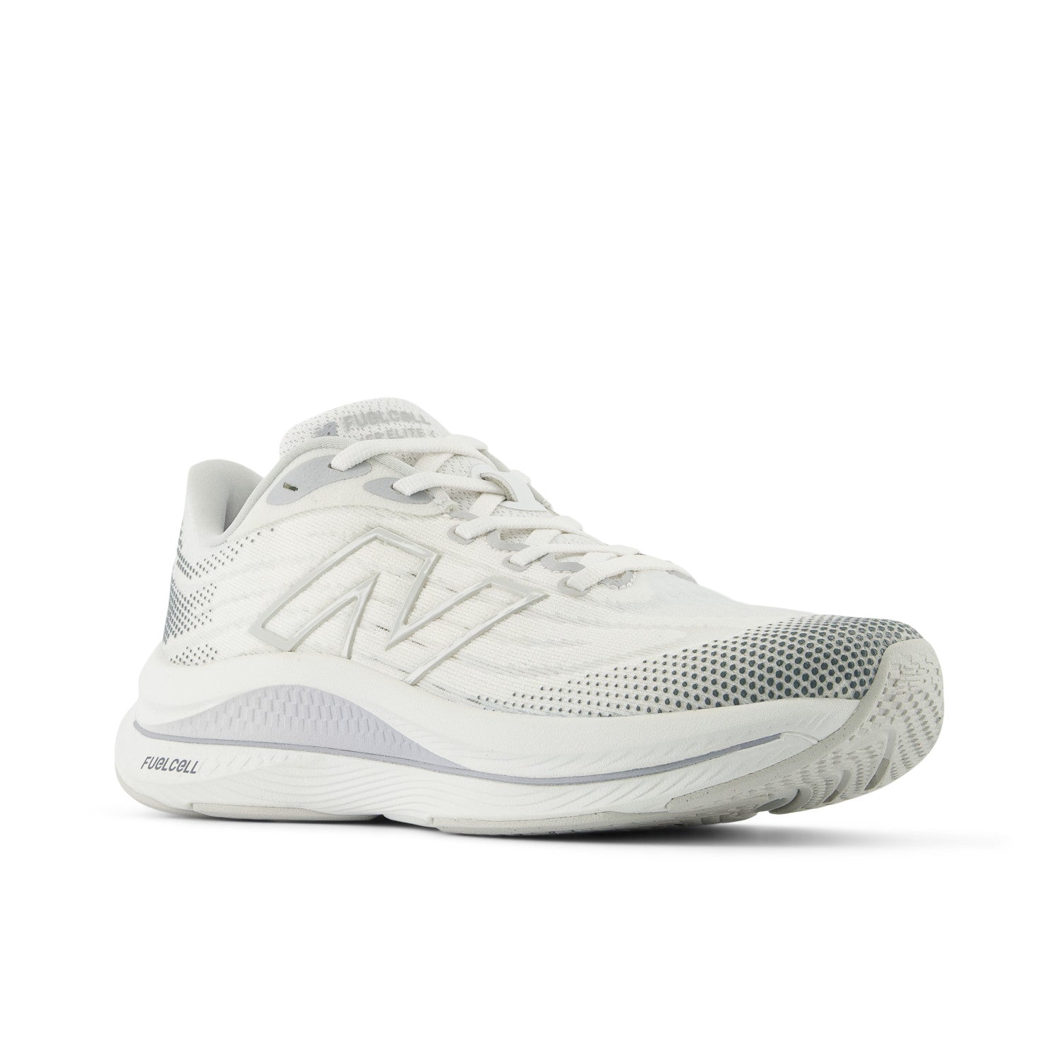 New Balance Women's FuelCell Walker Elite Sneaker - White with Grey Matter