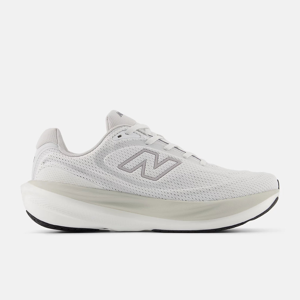 New Balance Men's Fresh Foam X 1080v15 Running Shoe - NB 103 White with Truffle Salt and Grey Matter