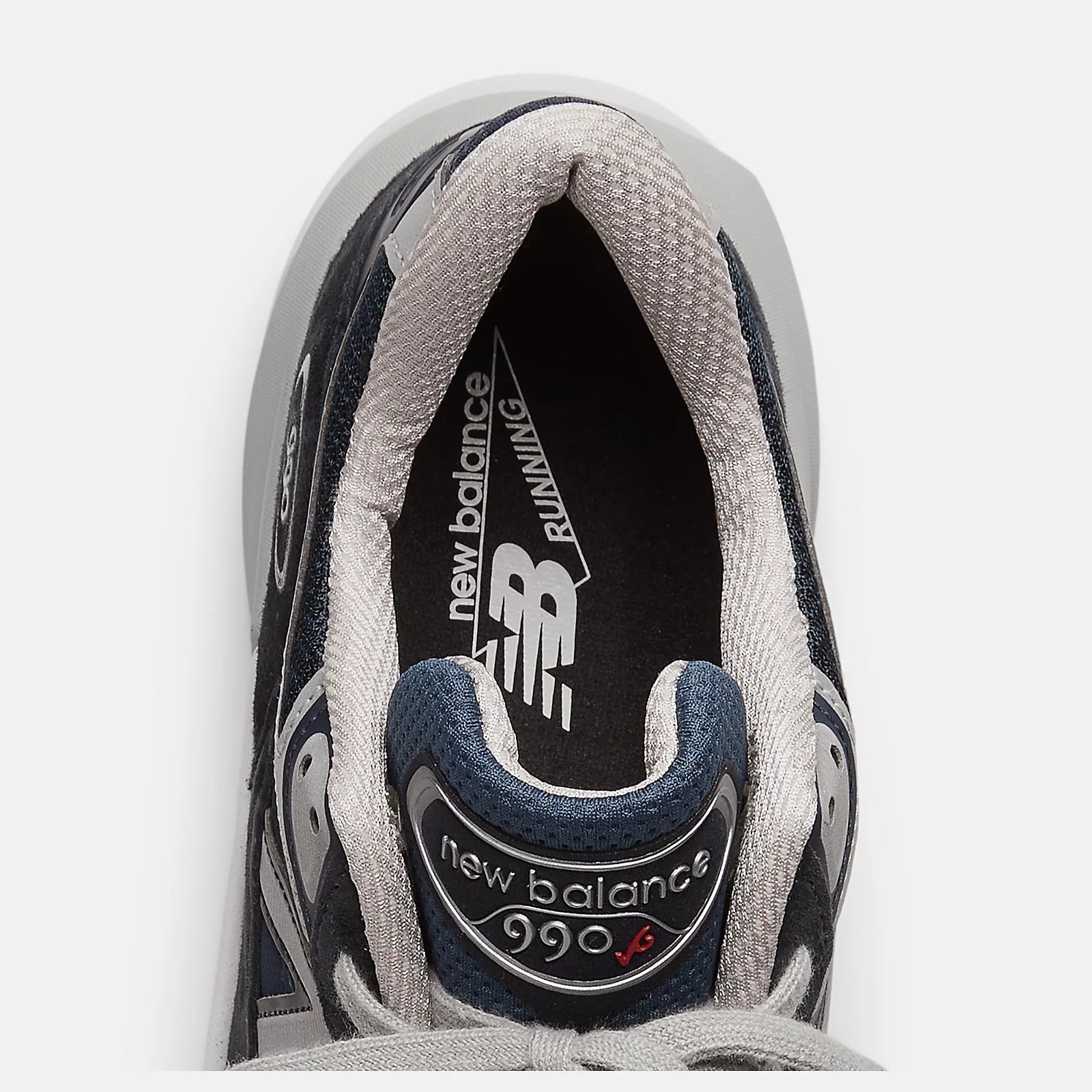 New Balance Men's Made in USA 990v6 Running Shoes - Navy with White