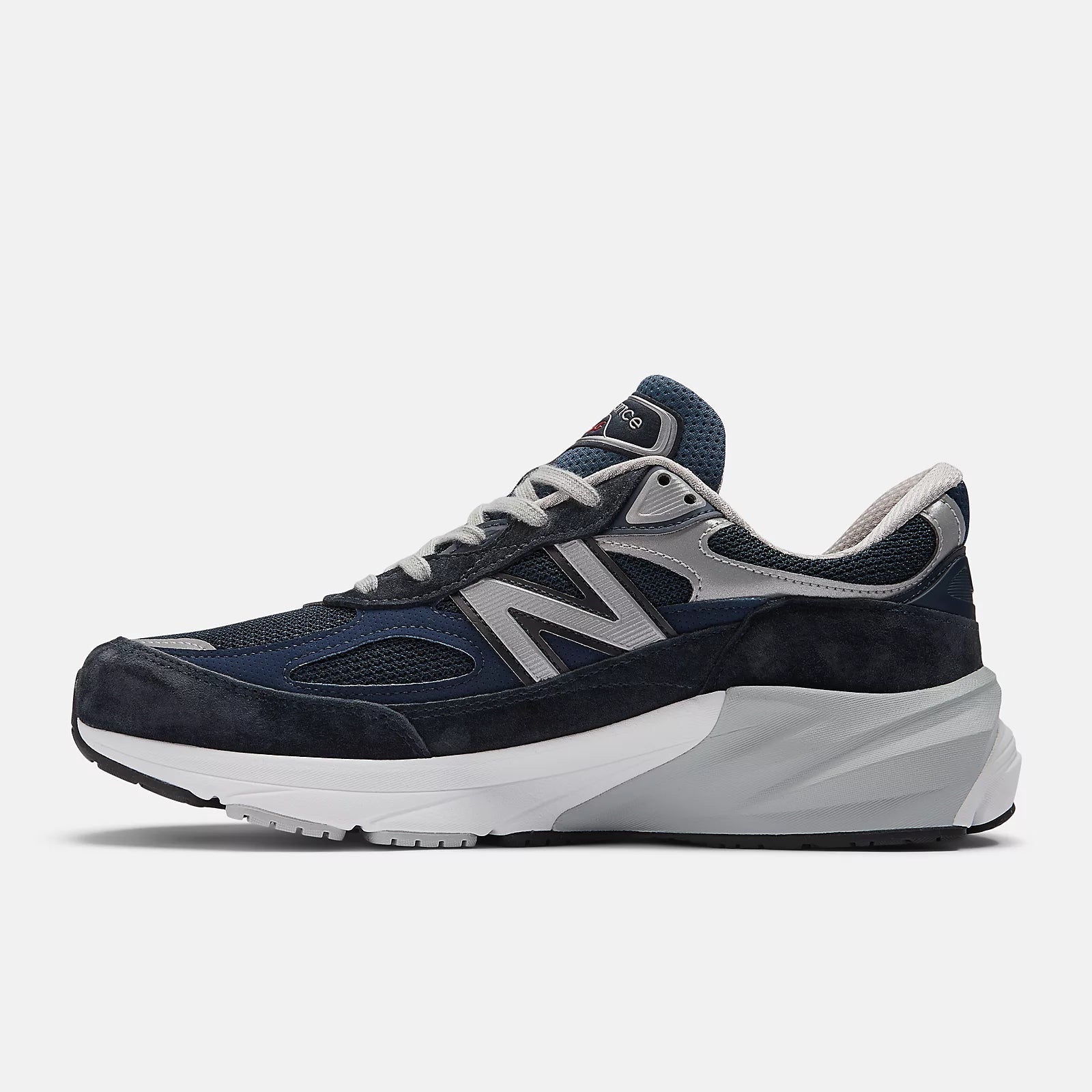 New Balance Men's Made in USA 990v6 Running Shoes - Navy with White