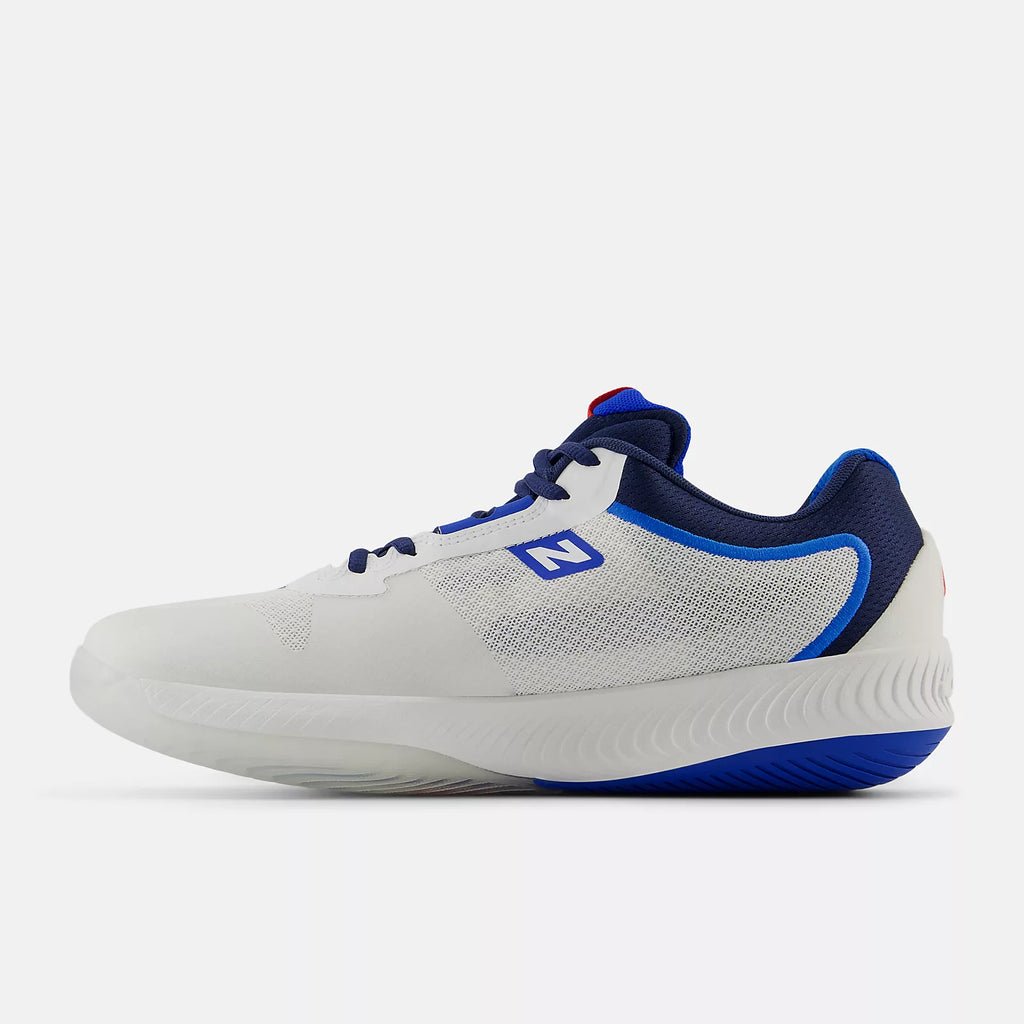 New Balance Men's FuelCell 996v6 Pickleball Shoes - White with Navy