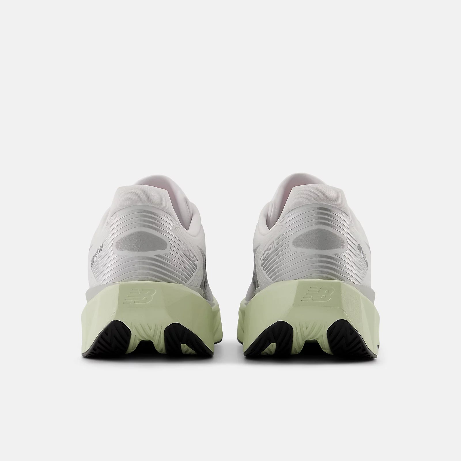 New Balance Men's FuelCell Rebel v5 Running Shoe - Raincloud with White and Mineral