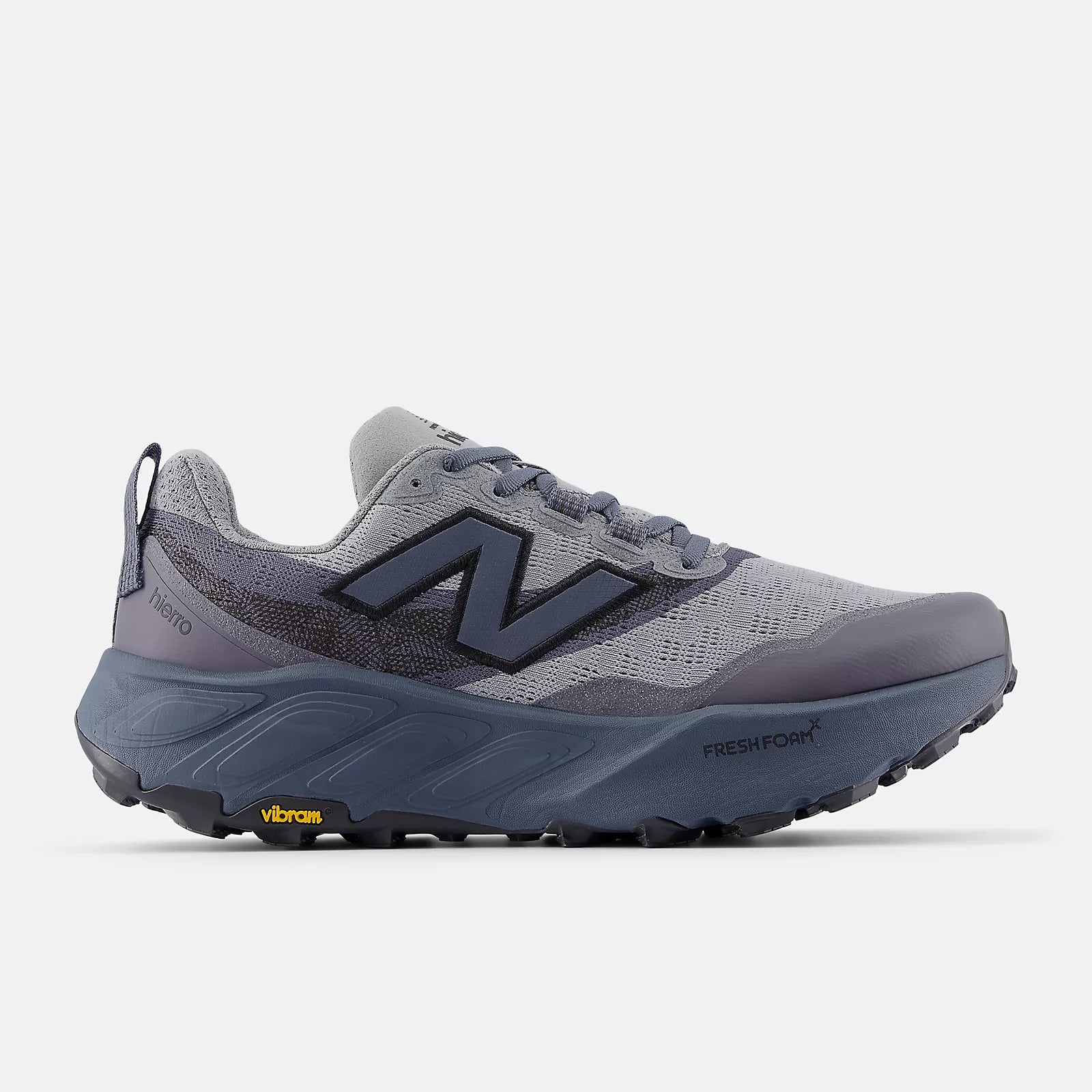 New Balance Men's Fresh Foam X Hierro v9 Shoes - Slate Grey with Shadow Blue