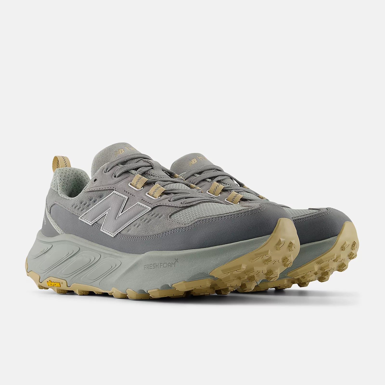 New Balance Men's Fresh Foam X Hierro Trek Shoes - Slate Grey with Lone Star Grey