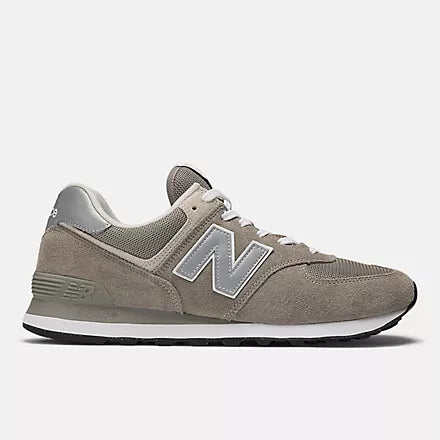 New Balance Men's 574 Core Lightweight Running Shoe - White Grey