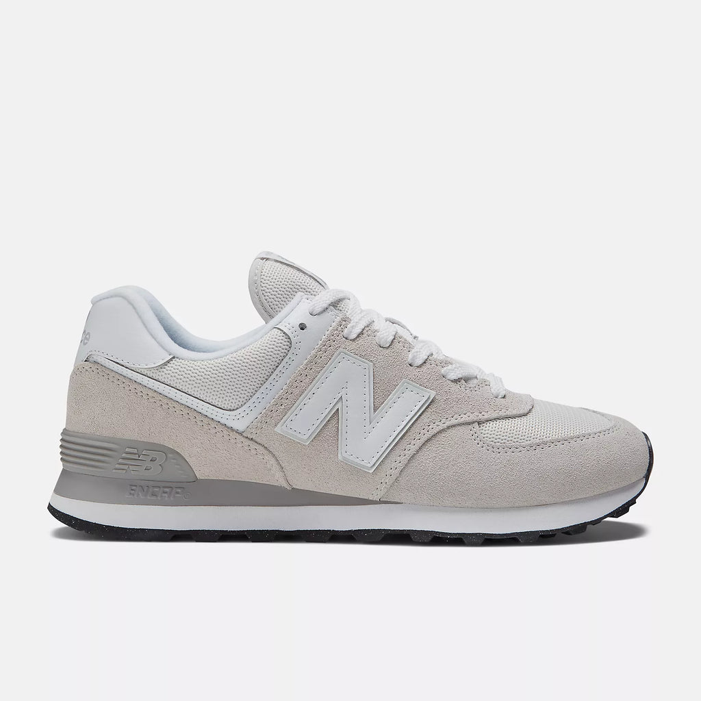 New Balance Men's 574 Core Lightweight Running Shoe - Nimbus Cloud with White