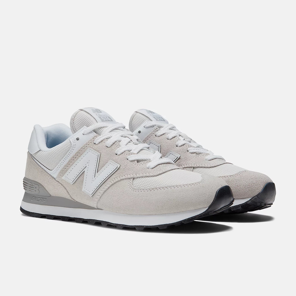 New Balance Men's 574 Core Lightweight Running Shoe - Nimbus Cloud with White