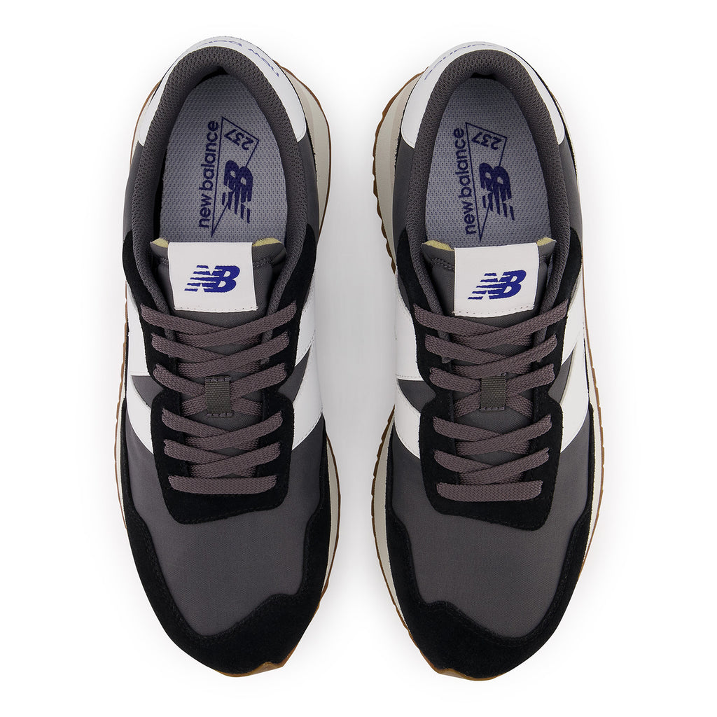 New Balance Men's 237v1 Trainer Shoe - Black/Grey