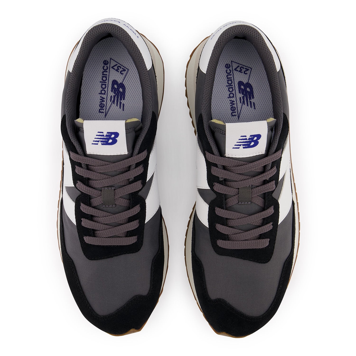 New Balance Men's 237v1 Trainer Shoe - Black/Grey