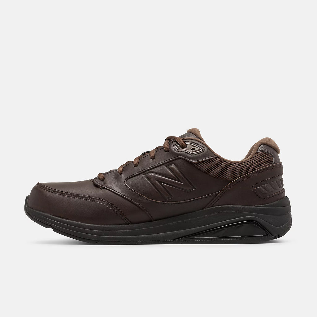 New Balance Men's Leather 928v3 Leather Walking Shoe - Brown