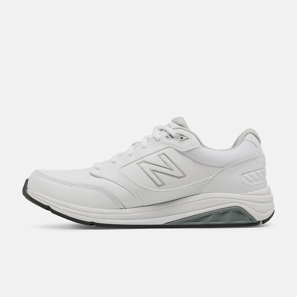 New Balance Men's Leather 928v3 Leather Walking Shoe - White