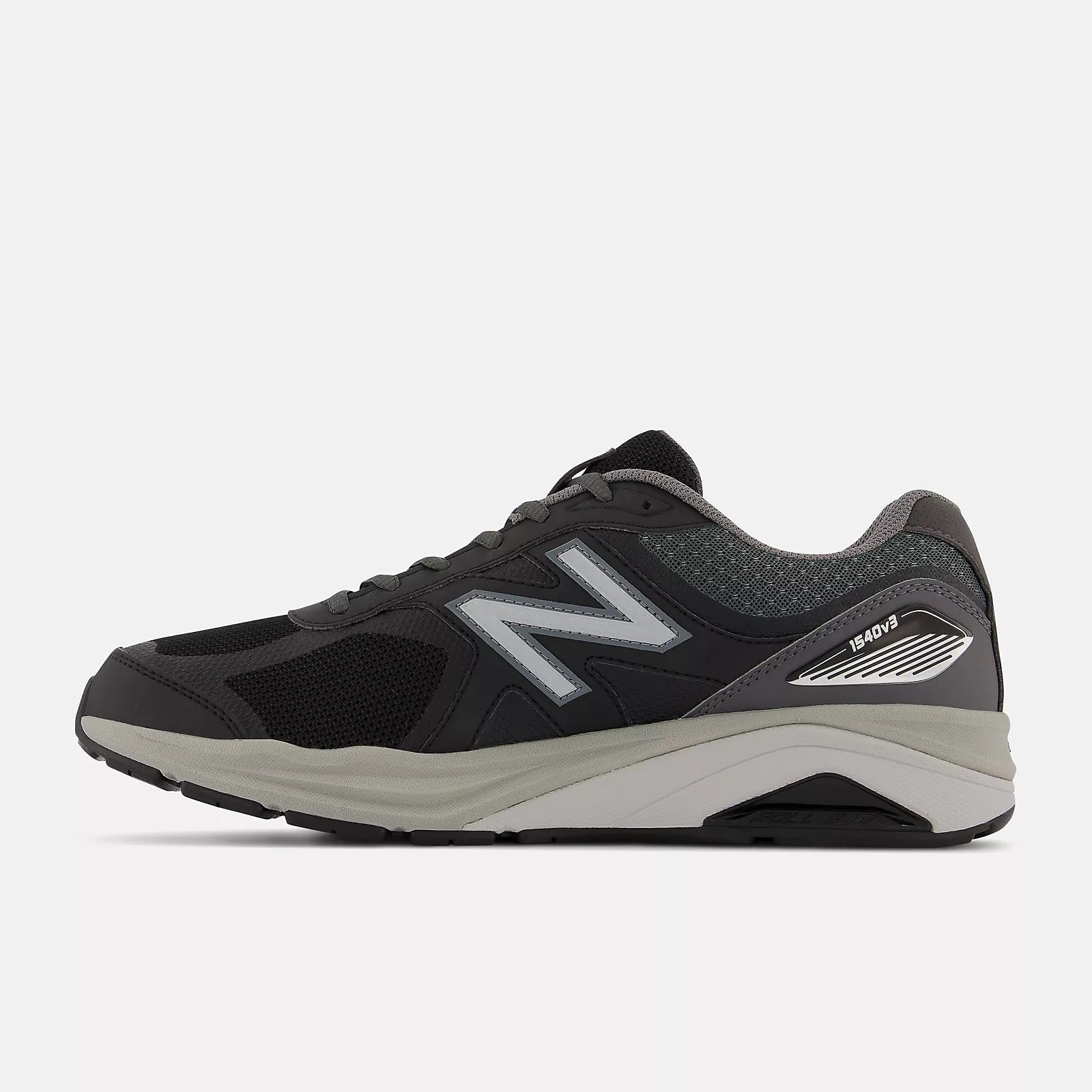 New Balance Men's 1540v3 Lightweight Running Shoe - Black Castlerock