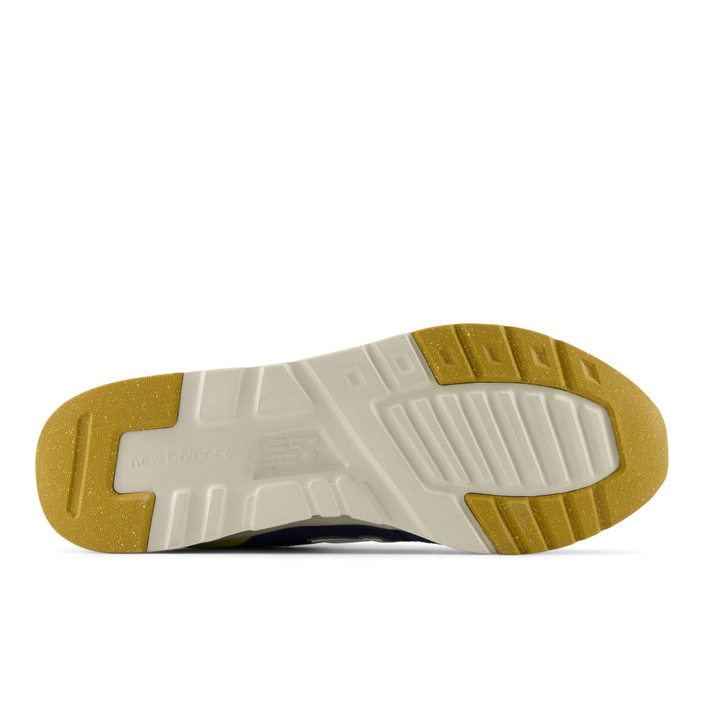 New Balance Men's CM997HYB Running Shoe - Yellow Blue