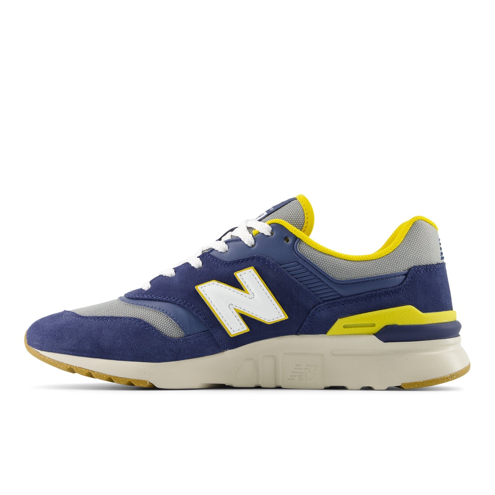 New Balance Men's CM997HYB Running Shoe - Yellow Blue