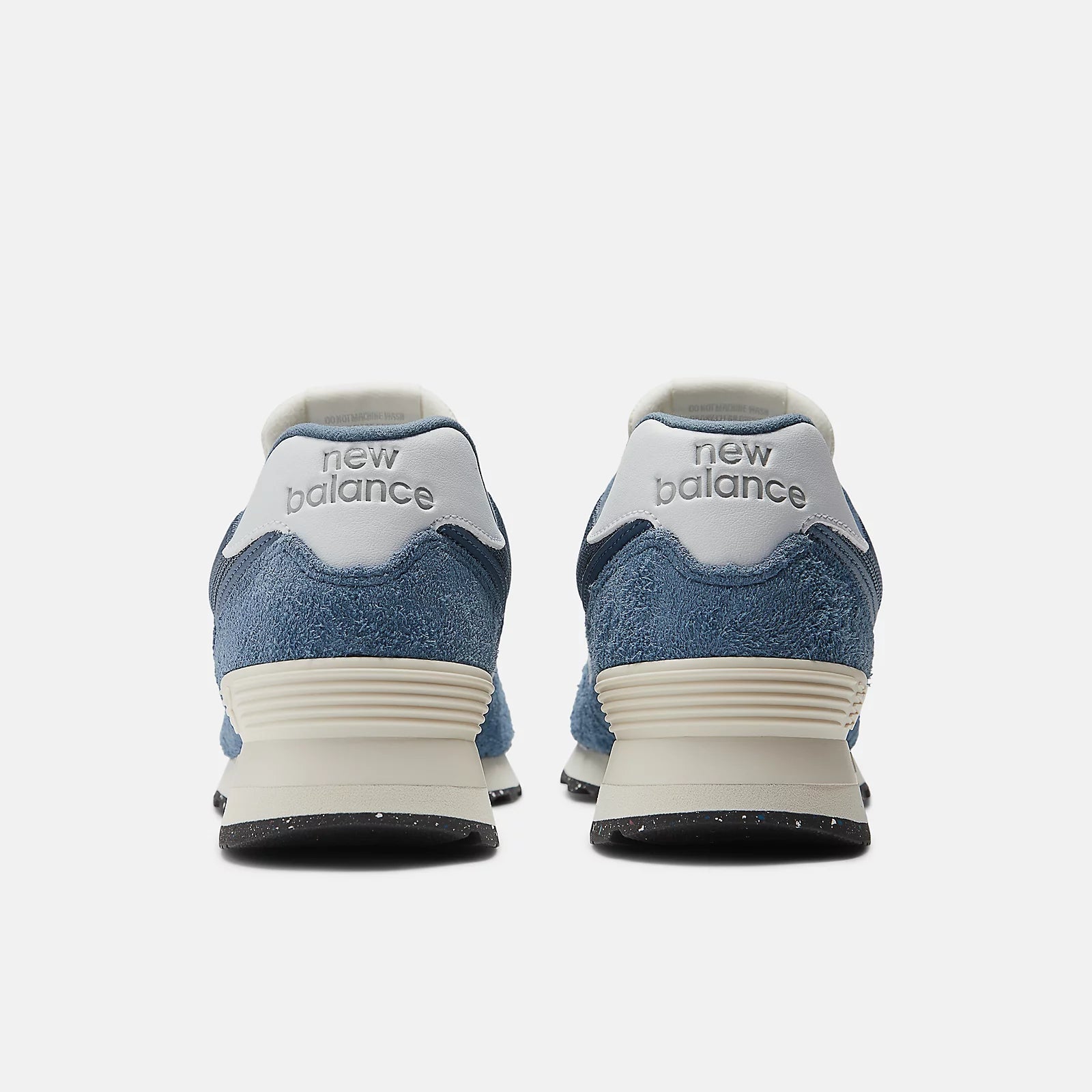 New Balance Unisex 574 v2 Varsity Suede Sneaker - Vintage Indigo / White / Angora