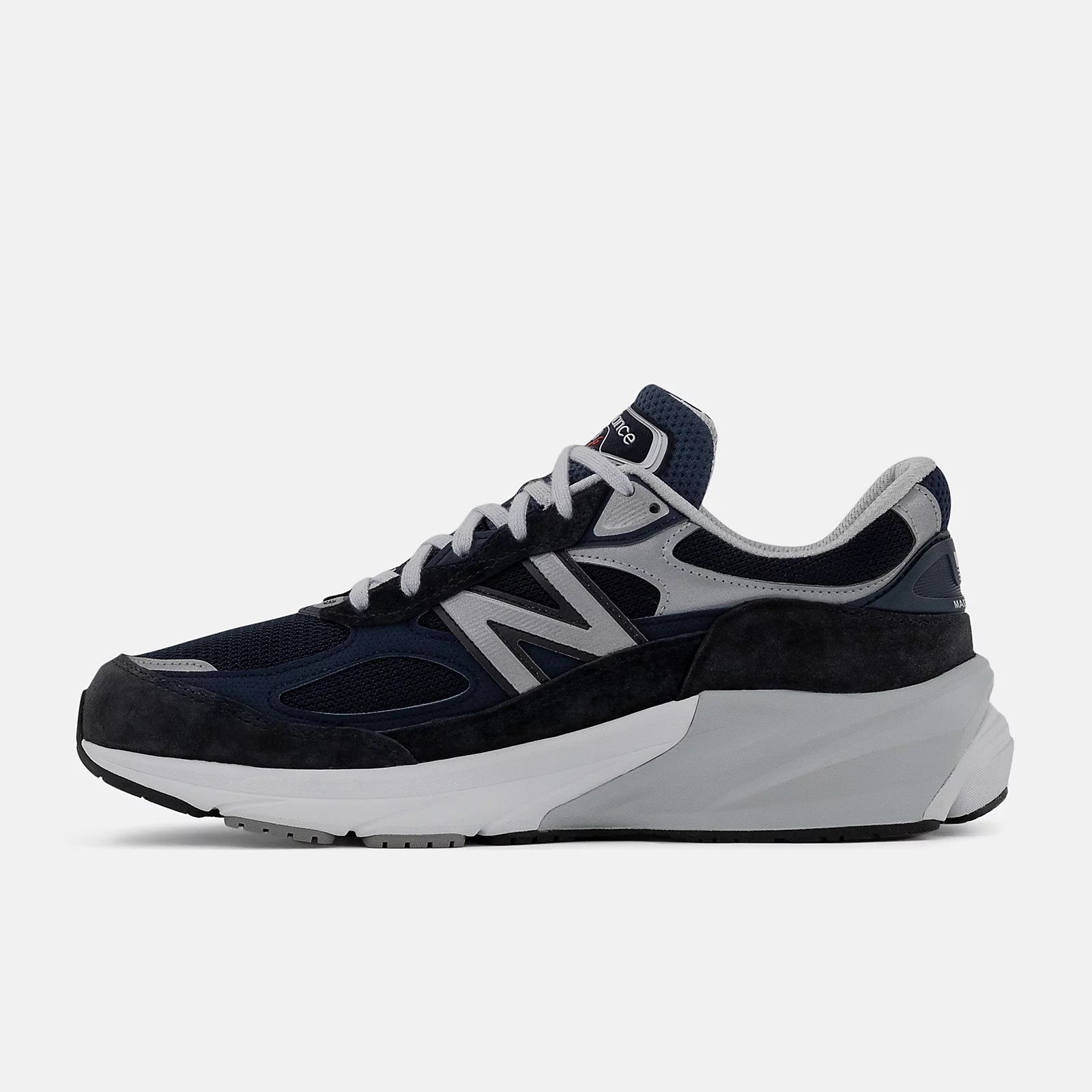 New Balance Women's Made in USA 990v6 Running Shoes - Navy with White