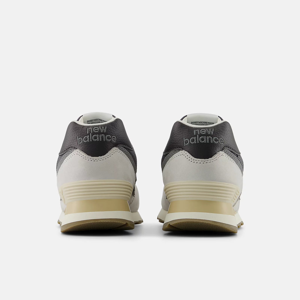 New Balance Unisex 574v2 Lightweight Sneaker - Grey Matter with Dark Silver Metallic