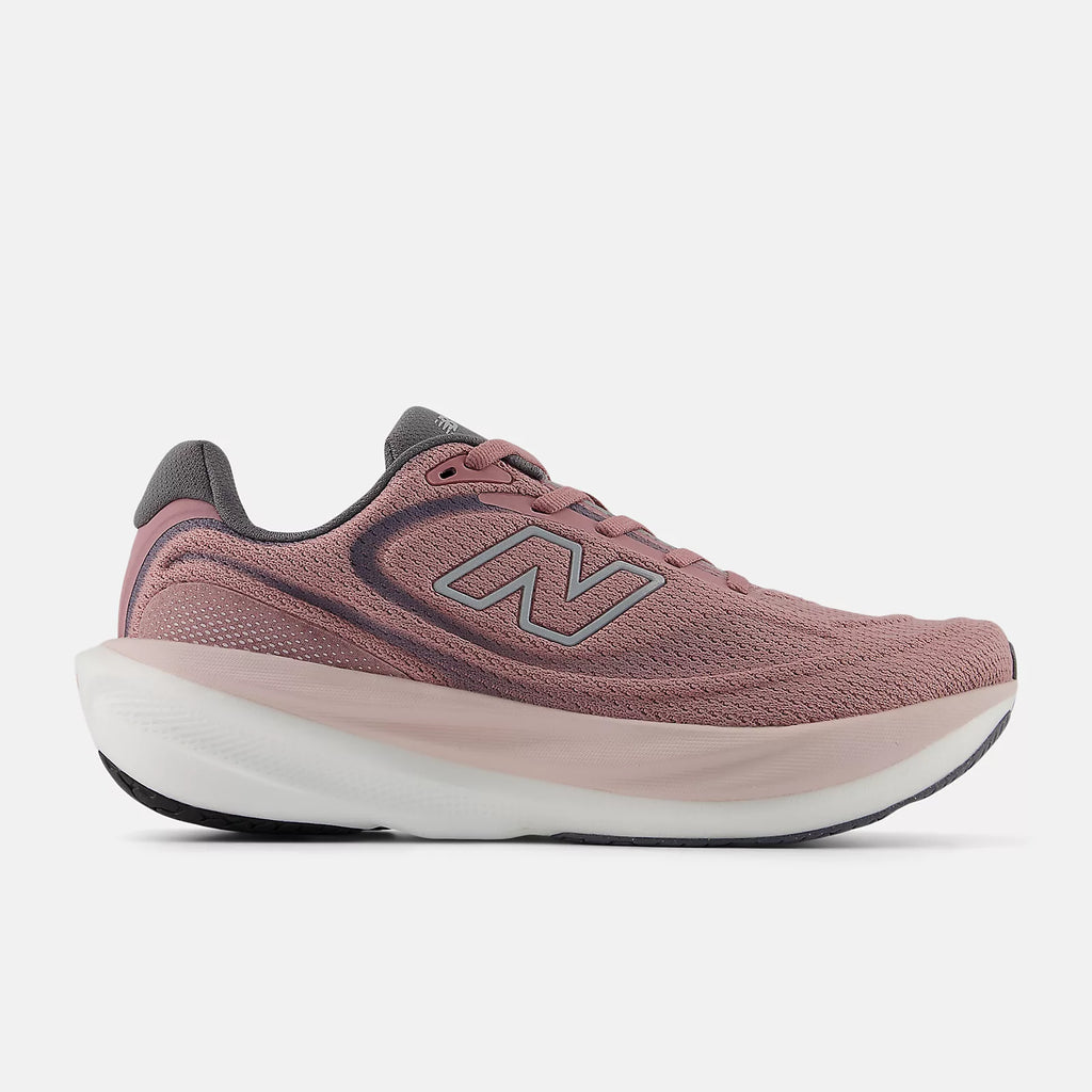 New Balance Women's Fresh Foam X 1080v15 Running Shoe - Rosewood with Silver Metallic and Neptune Grey