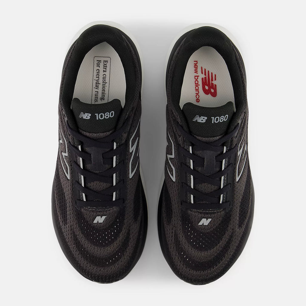 New Balance Women's Fresh Foam X 1080v15 Running Shoe - Black with Slate Grey