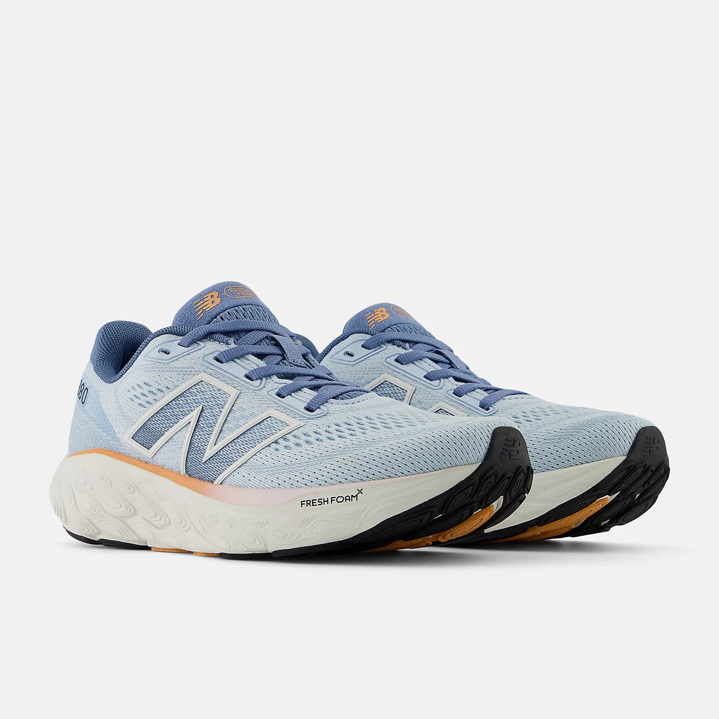 New Balance Women's Fresh Foam X 880v14 Shoe - Quarry Blue with Sea Salt and Heron Blue