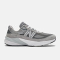 New Balance Women's Made in USA 990v6 Running Shoes - Grey with White