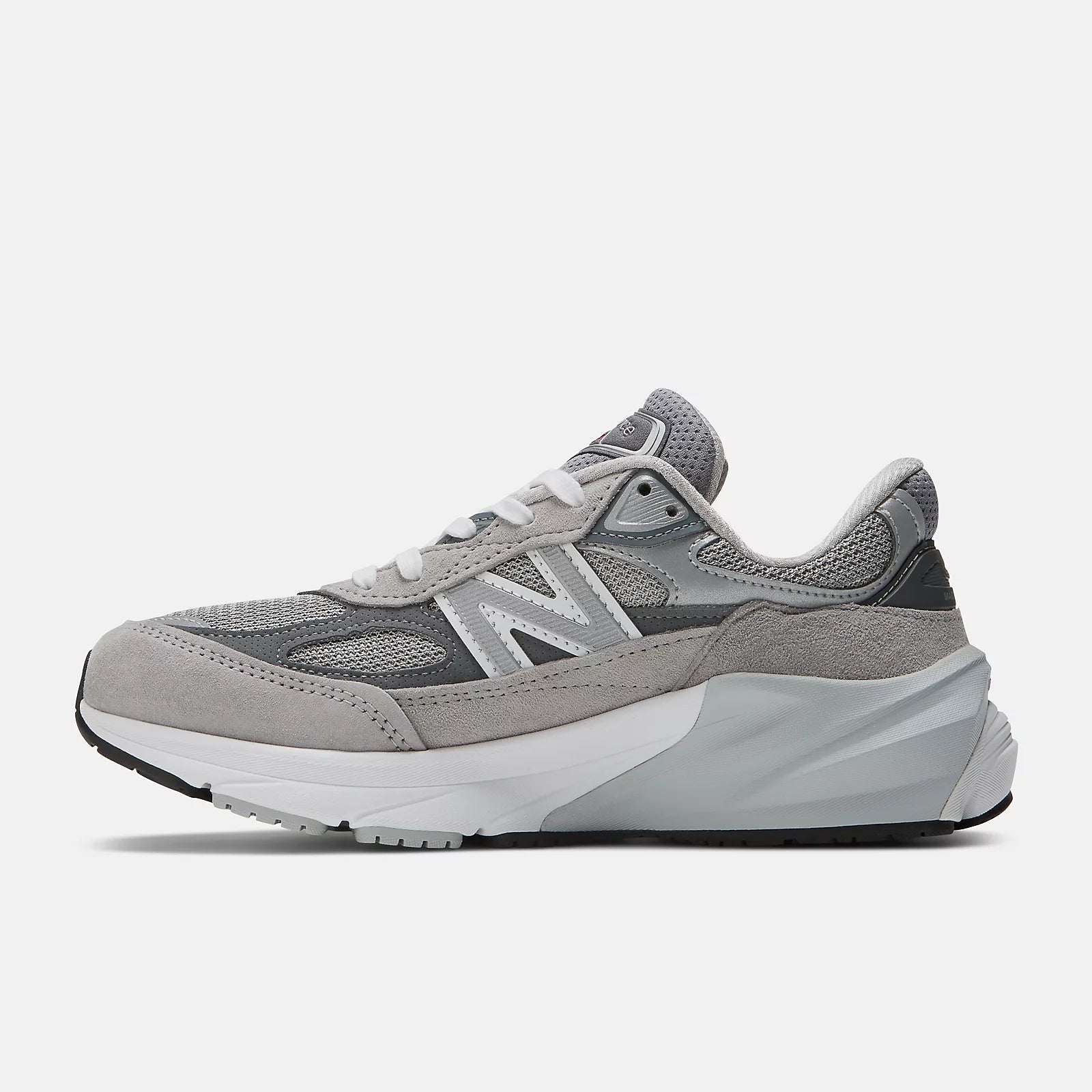 New Balance Women's Made in USA 990v6 Running Shoes - Grey with White