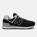 New Balance Women's 574 Core Lifestyle Sneaker - White Black