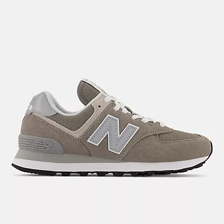 New Balance Women's 574 Core Lifestyle Sneaker - Grey with White