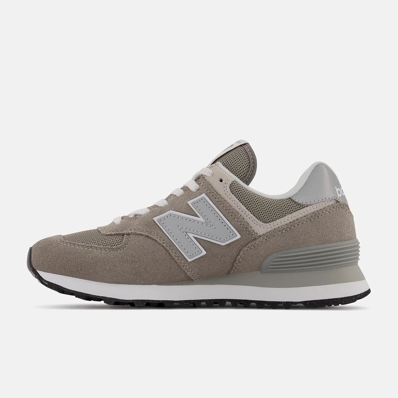 New Balance Women's 574 Core Lifestyle Sneaker - Grey with White
