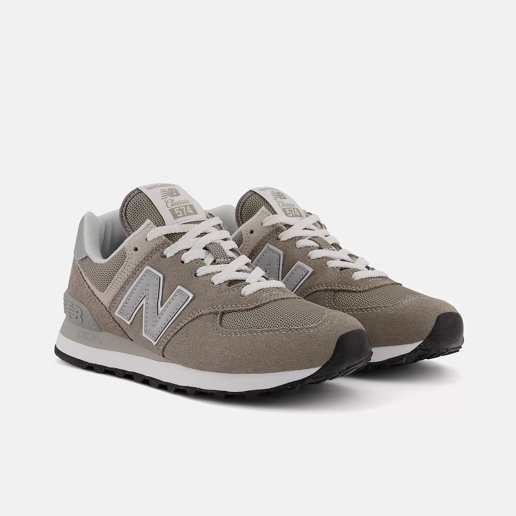 New Balance Women's 574 Core Lifestyle Sneaker - Grey with White