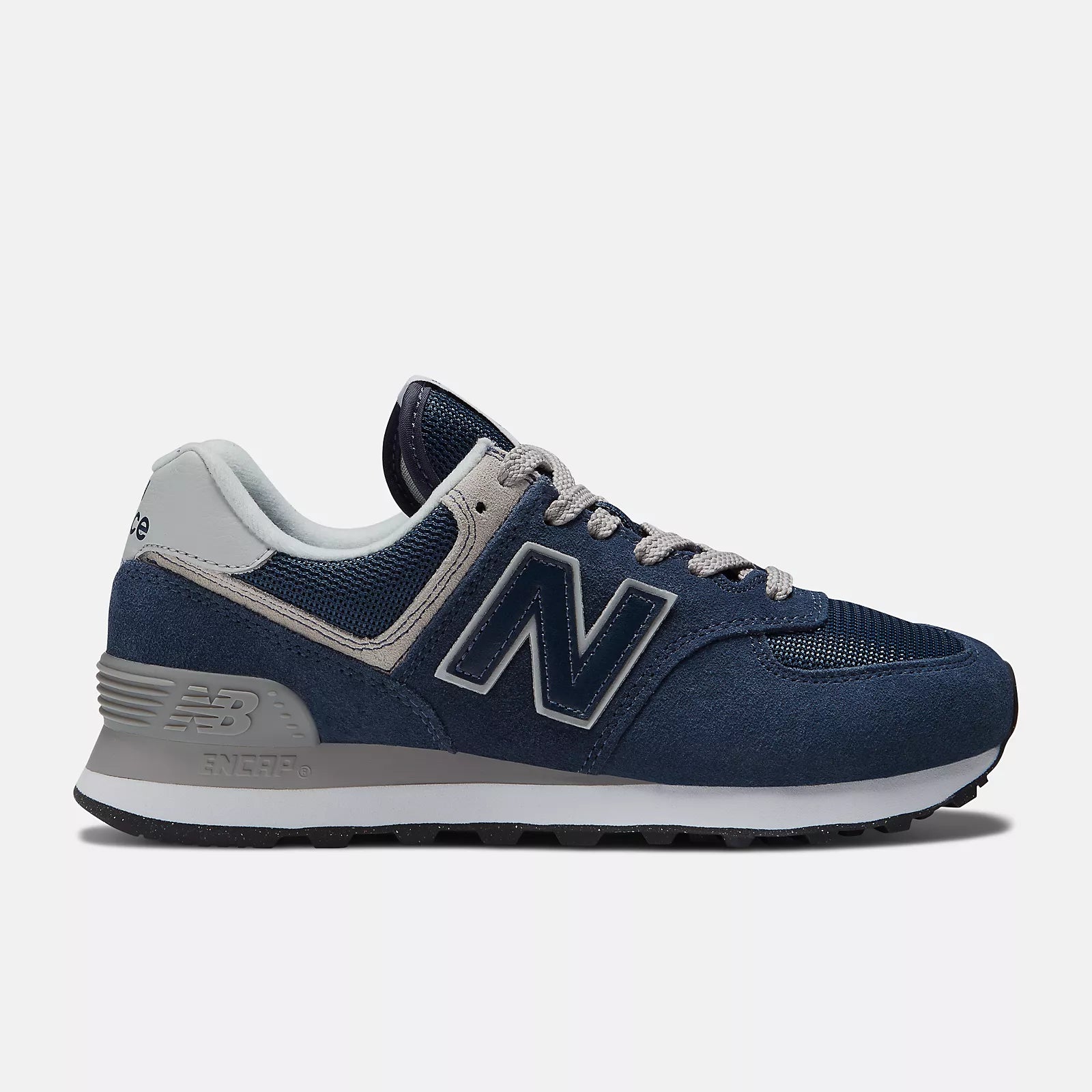New Balance Women's 574 Core Lifestyle Sneaker - Navy with White