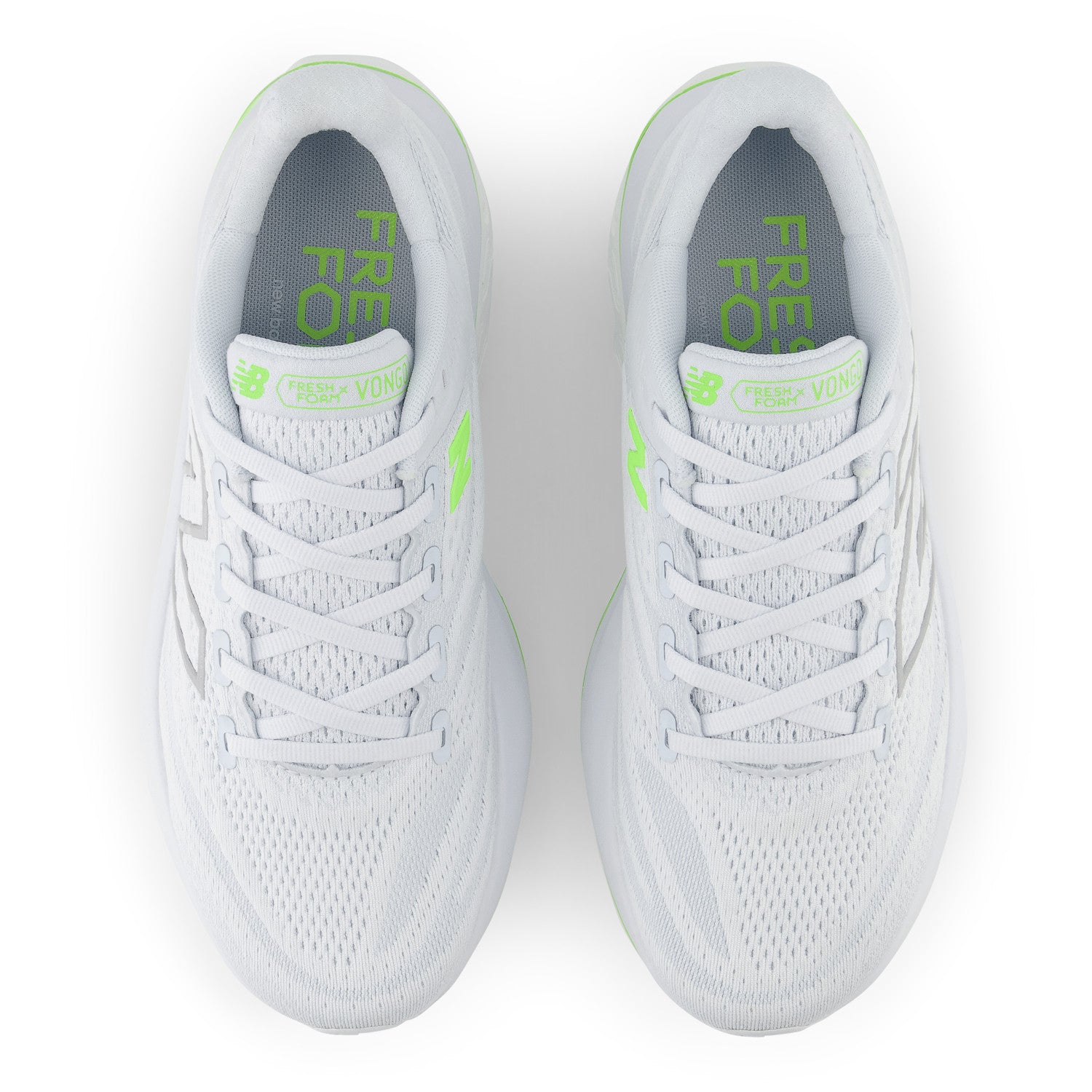 New Balance Women's Fresh Foam X Vongo v6 Running Shoe - Ice blue with Thirty Watt