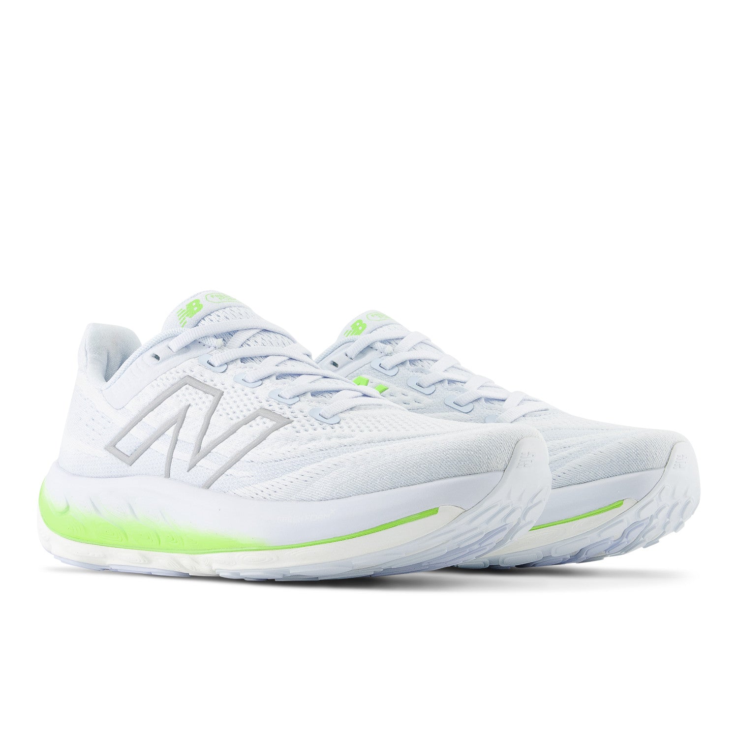 New Balance Women's Fresh Foam X Vongo v6 Running Shoe - Ice blue with Thirty Watt