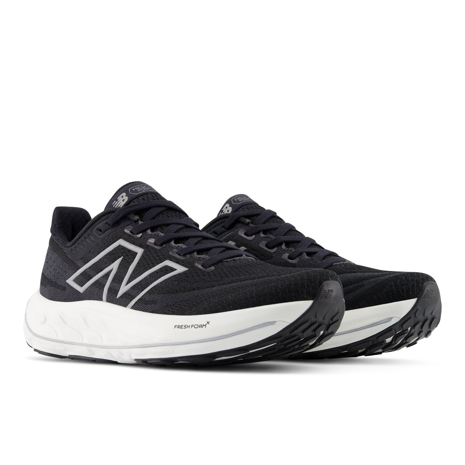 New Balance Women's Fresh Foam X Vongo v6 Running Shoe - Black with White