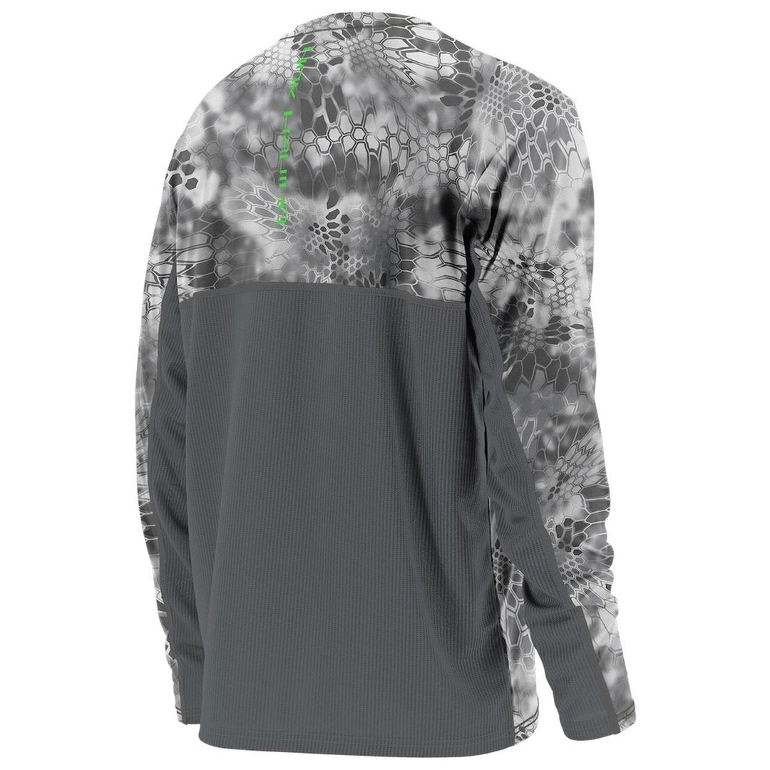 US直輸入！HUK KRYPTEK FADE ICON LONG SLEEVE/ ハック クリプテック アイコン・ロングスリーブ Kryptek Inferno Sサイズ Huk Kryptek ICON Short Sleeve T-Shirt - Men\u0027s - Shoplifestyle